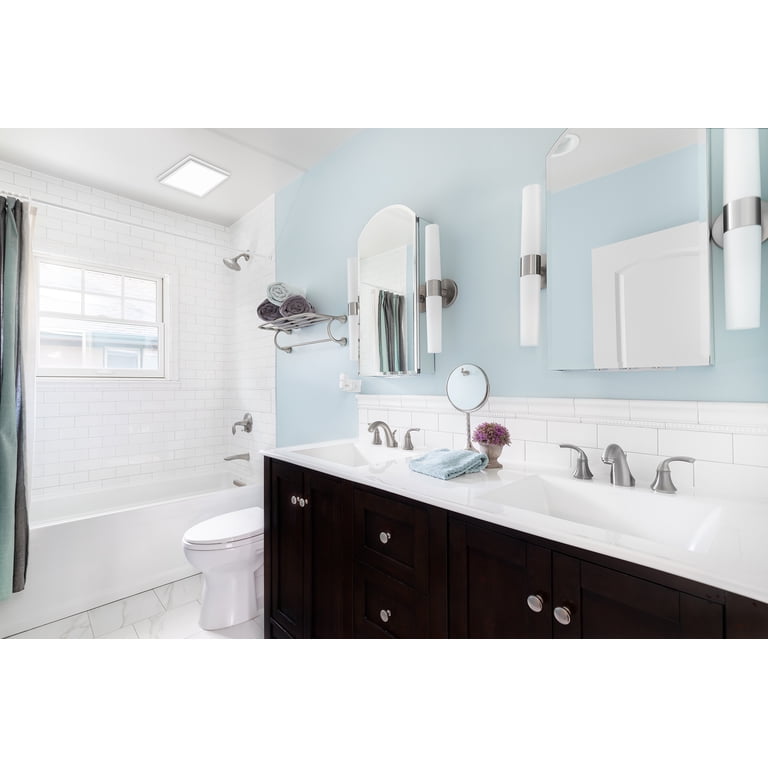 Homewerks 50 CFM Bathroom Exhaust Fan with LED Light photo 4