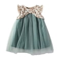 thumbnail image 4 of Vestido de verano para niñas, falda fina para bebés, falda de princesa con estilo floral para niñas, 4 of 6