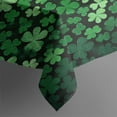 thumbnail image 2 of St Patrick Green Leaves Tablecloths Water Resistant Polyester Fabric Table Cloth for Kitchen Dining Holiday Dinner Stain-Resistant Table Covers Rectangle 60x102 Inch Heavy Weight Tabletop Cover, 2 of 6