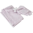 thumbnail image 5 of Fennco Styles Classic Striped 20 x 20 Inch Cloth Napkins, Set of 4 - Pink, 5 of 5