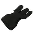 thumbnail image 4 of Gants de Tir à l'Arc en Néoprène de Qualité Supérieure, Réglables avec 3 Doigts., 4 of 8
