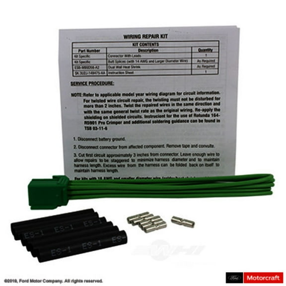 Motorcraft WPT-1032 Heated Seat Module Connector Fits select: 2010-2023 FORD F150, 2014-2023 FORD EXPLORER