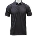 thumbnail image 1 of Burnside Golf Polo de Performance Dot pour Homme, Moyen Noir, 1 of 2