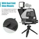 thumbnail image 1 of Andoer A10 teléfono inteligente portátil Smartphone DSLR CámaLa Teleprompter Prompter Kit Con Soporte de Teléfono LED Light Desktop Tripod Control Remoto para Vlog Video RecordaciNA DE, 1 of 7