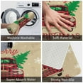 thumbnail image 4 of Bingfone Christmas Vintage Red Truck Door Mat 16"X24" Front Entrance Non-Slip Low Profile Washable For Entryway, 4 of 9
