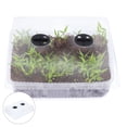thumbnail image 3 of Monyance Nursery Pots Cover Propagator Tray Lids for Germination - Clear, Adjustable(14.17X11.02X3.35Inches), 3 of 11