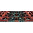 thumbnail image 2 of Berenholtz, Richard 24x11 White Modern Wood Framed Museum Art Print Titled - The Puck Building Facade Soho NYC, 2 of 4