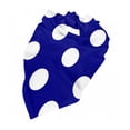 thumbnail image 4 of Bingfone Navy And White Polka Dot -Washable Dog Scarf Triangle Adjustable Puppy Bandana Bib Handkerchief for Medium Large Dog Cat, 4 of 8