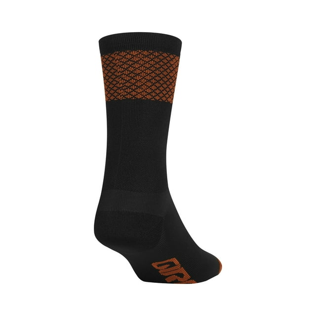 Giro Comp Racer High Rise Adult Cycling Socks - Black/Bright Red (2022), Small