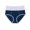 Navy, variant on IROINNID Underwear For Women At Hip Sexy Breathable Soft Stretch Panties Contrast Color Panties