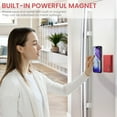 thumbnail image 3 of 2 In 1 Wallet Case Compatible with iPhone 17 Pro Max, Premium PU Leather Phone Case Back Cover Magnetic Detachable with Trifold Wallet Card Holder Pocket for iPhone 17 Pro Max, Red, 3 of 11