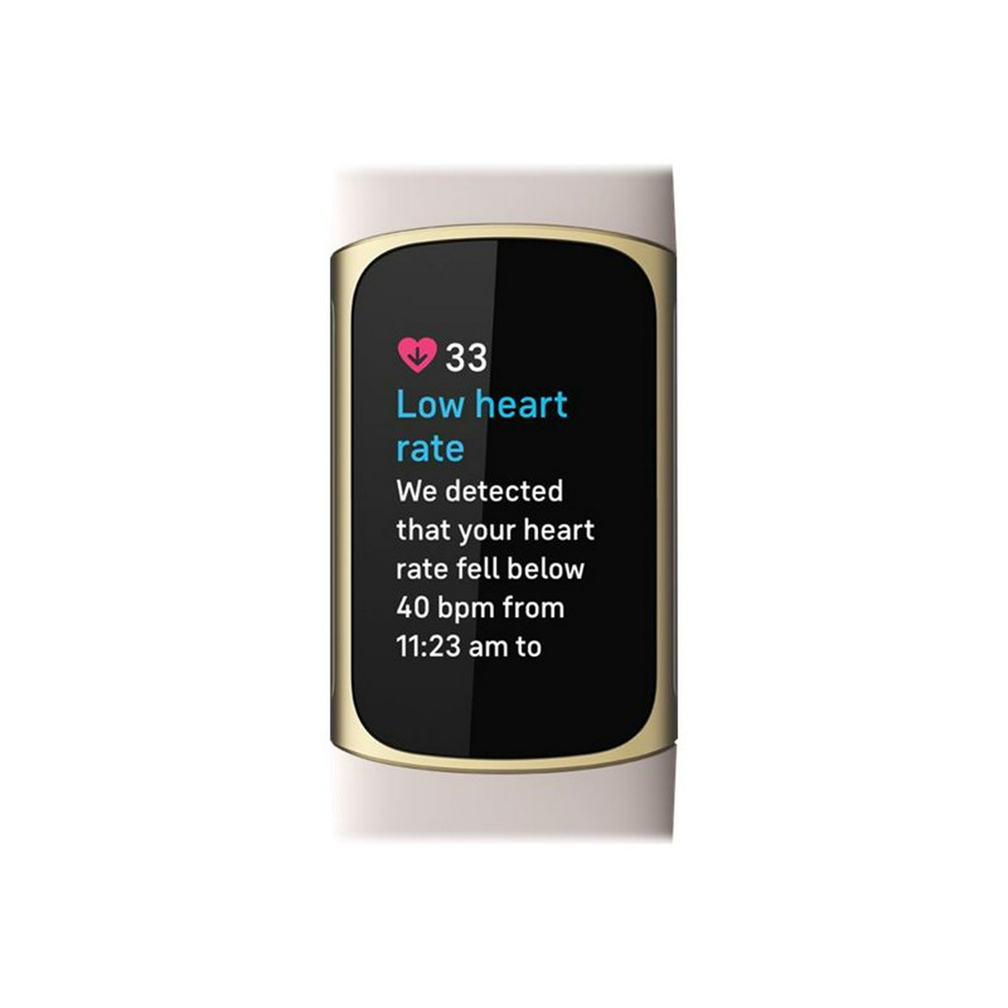 その他 Charge 5 Soft Gold/Lunar White FRCJK Fitbit Charge 5 Fitness Tracker - Lunar White/Soft Gold