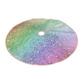 thumbnail image 2 of Kll Beautiful Glitter Christmas Tree Skirt 30",Party Decorations Farmhouse For Christmas Decorations Holiday Party, 2 of 8