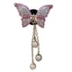 thumbnail image 1 of Clips de ventilación de aire, 4 piezas Ambientadores de aire de mariposa de cristal Clips de ventilación Difusor de coche Clip de ventilación Diamante Decoración del coche Linda decoración i, 1 of 5