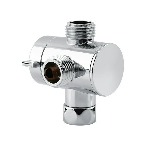 Faucet 3 Way Shower Head Diverter Valve Plating Bath Toilet Bidet For Home Handheld Showerhead