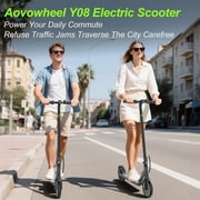 Electric Scooter Adults, Folding E Scooter with 350W Motor 19 Mph Top Speed, Max 22 Miles Long Range, 8.5 Tires Commuting Scooters with Dual Brake System, APP for Commuting Travel&Campus