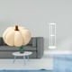 thumbnail image 2 of Cojín De Peluche Con Forma De Calabaza De Halloween Para Decoración De Dormitorio Y Sala De Estar. Incluye Mesa Auxiliar De Acrílico Transparente, Ideal Para Espacios Pequeños Y De Fácil, 2 of 8