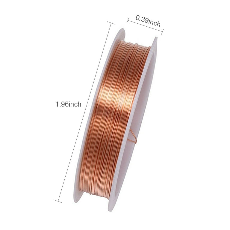 200Meters Gold/Silver 0.6/0.7mm Tiny Soft Aluminum Metal Beading Wire Craft  Cord