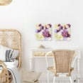 thumbnail image 2 of 6 Pieces Artificial Flowers Wall Background 3D Flower Wall Panels Wedding Decor, 2 of 5