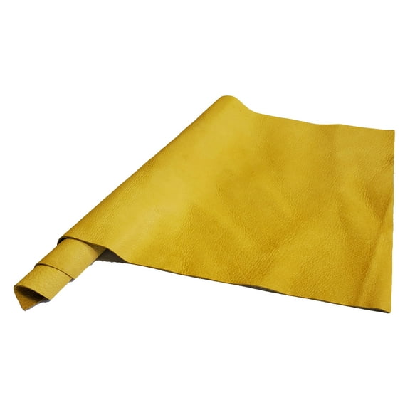 Pre-Cut Gold Deer Tan Cow Leather Project Piece 8" x 11" 3oz 1.2mm