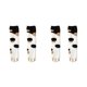 thumbnail image 1 of sweethay 2 uds calcetines bonitos para mujer dibujos animados gato pata invierno Coral vellón terciopelo grueso hogar cálido calcetines para Type2 NO2, 1 of 6