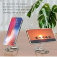 thumbnail image 4 of Phone Ring Holder Metal Kickstand 360° Foldable Swivel Cell Phone Finger Grip Stand Phone Back Grip for Magnetic Car Mount Compatible with iPhone iPad Smartphones Tablet, 4 of 14