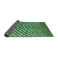 thumbnail image 2 of Ahgly Company Indoor Rectangle Abstract Turquoise Blue Contemporary Area Rugs, 5' x 8', 2 of 4