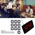 thumbnail image 3 of De Llamadas Inalámbrico, Visualización de la Hora, Uso Eficiente, Larga Distancia de Transmisión Con 1 receptor para restaurantes, hoteles, hospitales, 3 of 7