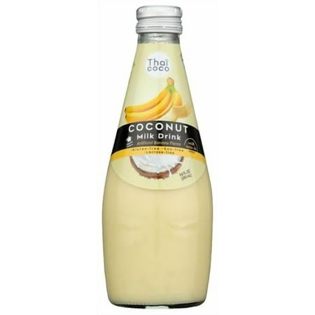 (Pack of 12) Thai Coco Beverage Coconut Banana 9.81 Fo (Pack of 12) Thai Coco Beverage Coconut Banana 9.81 Fo