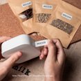 thumbnail image 5 of Thermal Printing Label Paper Roll with 4 Patterns for Q30 Label Maker Thermal Printer for Printing Adhesive Tag Waterproof Tear Resistant Oil-Proof Barcode Price Name Blank 14mm*40mm, 5 of 8