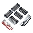 thumbnail image 1 of Bloques de regleta de terminales de tornillo Soledad 600 V doble 4 posiciones, 1 of 10