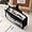 Black, variant on Monebena Pencil case Six Layer Large Capacity Pencil Case Stationery Supplies High Appearance Transparent PVC Storage Stationery Bag