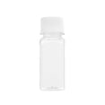 thumbnail image 3 of Bottle Tek 2 oz Clear Plastic Energy Shot Bottle - with Safety Cap, Straight Sided - 1 1/4" x 1 1/4" x 3 3/4" - 100 count box, 3 of 11