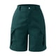 thumbnail image 3 of MKLEKYY Pijama Corto Para Mujer, Pantalones Cortos De Verano, Pantalones Cargo Con Bolsillos De Color Liso, Pantalones Casuales De Cintura Alta, 3 of 4