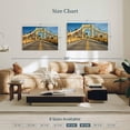 thumbnail image 4 of Elephant Stock The Roberto Clemente Bridge Wall Art - Horizontal Canvas Wall Art - Living Room Wall Decor - Transportation Canvas - Blue And Orange Decor - 39" x 26", 4 of 8