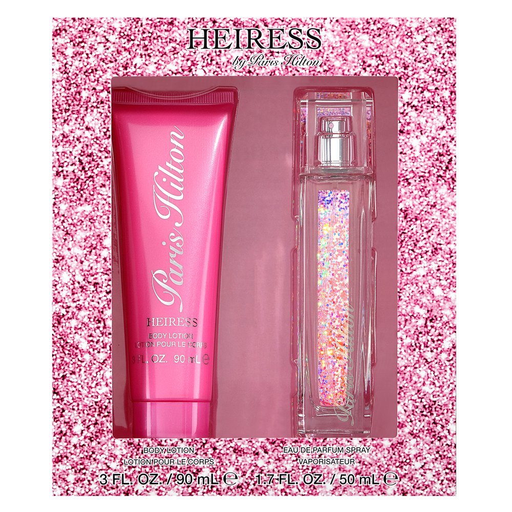(65 Value) Paris Hilton Heiress Perfume Gift Set for Women, 2 Pieces