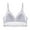 White, variant on Bra Women Summer No Steel Ring French Open Back U Shaped Backless Thin Bud Underwear for Self Confidence and All Day Comfort Pink XL
