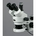 thumbnail image 3 of AmScope SM-3T-80S-M Digital Professional Trinocular Stereo Zoom Microscope, WH10x Eyepieces, 7X-45X Magnification, 0.7X-, 3 of 4