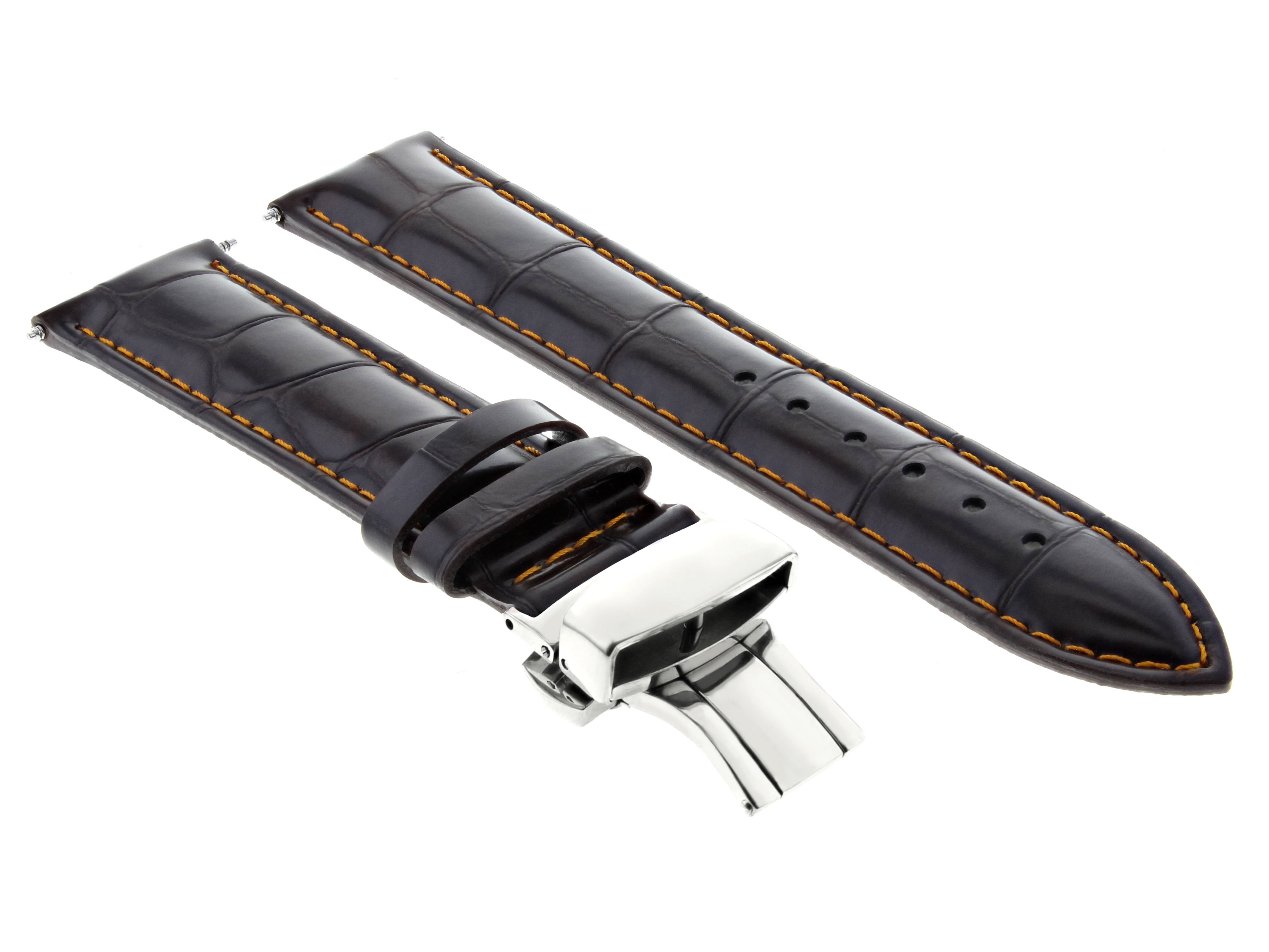 seiko 22mm leather strap