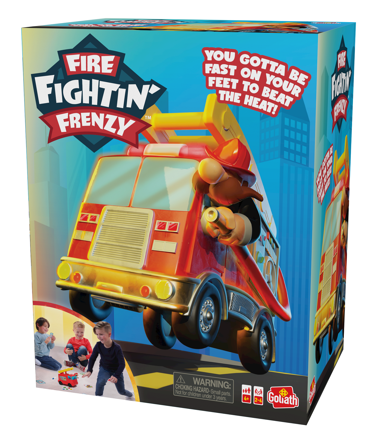 Goliath, Fire Fightin' Frenzy, no code, Kid-powered firetruck game