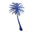 thumbnail image 3 of Seven Trees Design 19x24 Black Modern Framed Museum Art Print Titled - Blue Palm Tree I, 3 of 5