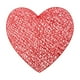 thumbnail image 2 of Manteles individuales con forma de corazón para San Valentín | Manteles de PVC antideslizantes para mesa | 38 x 38 cm, rojos o plateados, para decoración de cocina y comedor, 2 of 6