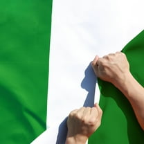 Anley Rip-Proof Double Sided 3-Ply Nigeria Flag 3x5 Foot - Nigerian National Flags 300D Polyester