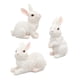thumbnail image 1 of Estatuilla de conejo de Pascua, adorno en miniatura, 3 uds., impermeable, decorativo, hecho a mano, accesorio de paisajismo para decoración exterior d, 1 of 8