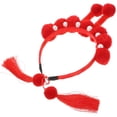 thumbnail image 4 of RENACLIPY Accessoires pour la Veille du Nouvel An Bandeau pour Rassemblements en Rouge Lot de 1, 4 of 5