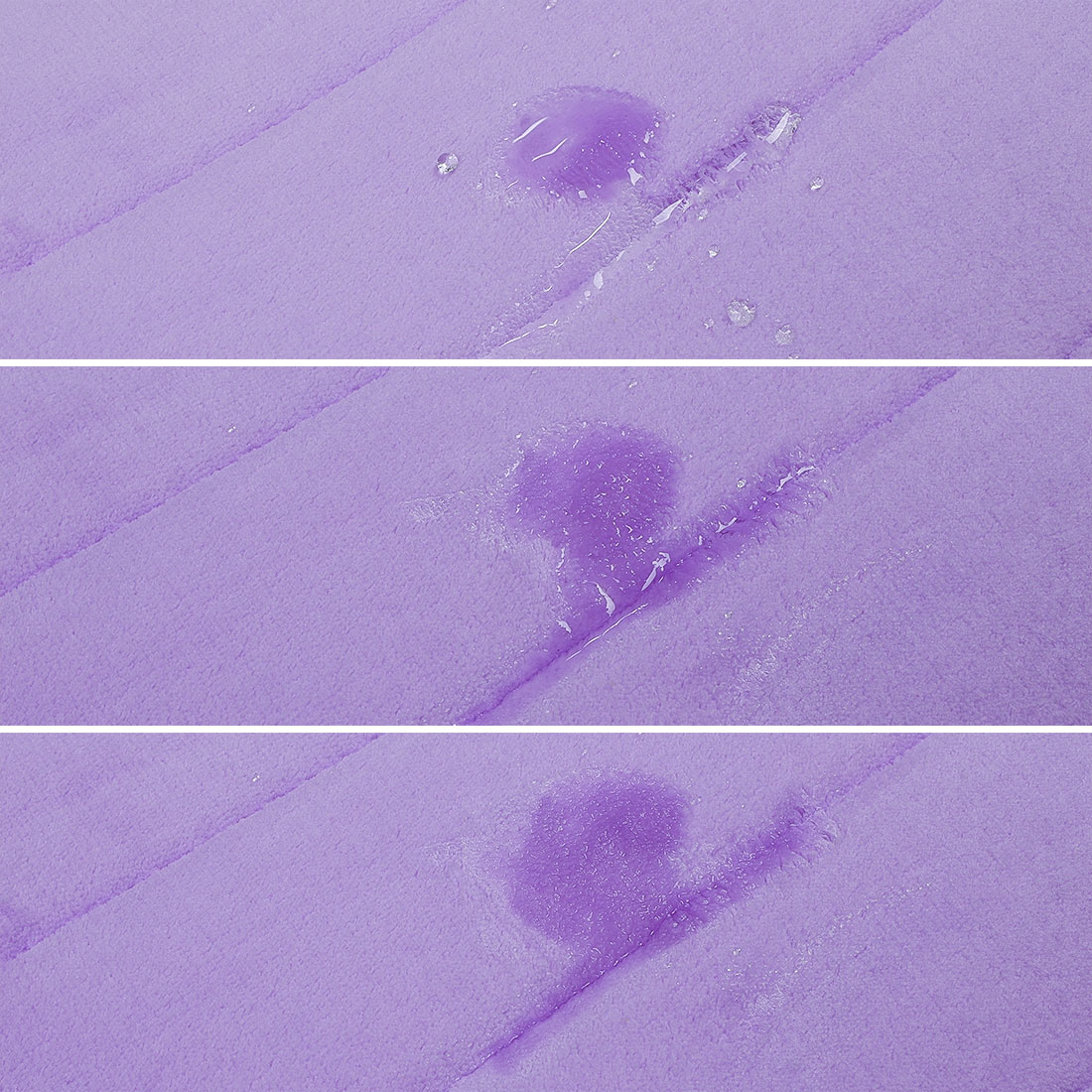 Unique Bargains Anti-slip Memory Foam Bath Floor Mat Area Runner Rug Light Purple 15.7"x47.2"