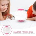 thumbnail image 2 of MasteelfCA Transparent Pet Hamster Exercise Ball Mini Trot Plastic Toys (Pink), 2 of 8