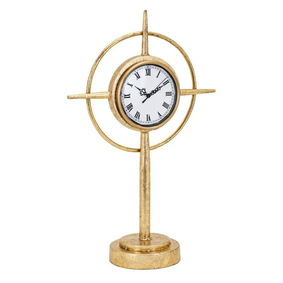 Imax Compass Standing Clock
