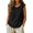 Black, variant on LIZUOJUN Tank Tops for Women Women's Cotton Linen Blend Flutter Sleeve Tank Top Solid Color Casual Loose Fit Summer Vacation Daily Vest Top,Black,L