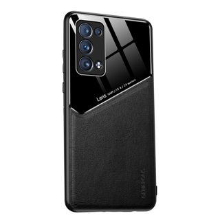 OPPO A94 5G Liquid Silicone Protective Shockproof Official Case - Black